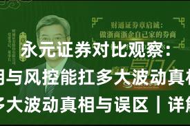 永元证券对比观察：费率透明与风控能扛多大波动真相与误区｜详解